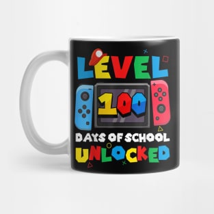 Level Upgrading to 100 days of school funny gift Mug